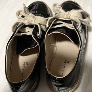 Little girls black dress shoes